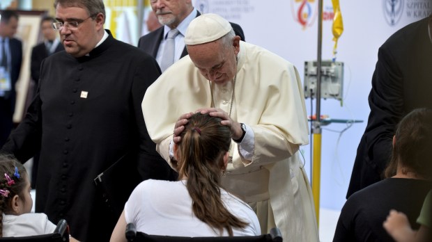Pope Visit to University Children&#8217;s Hospital