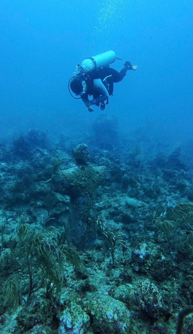 Emmanuel scuba diving