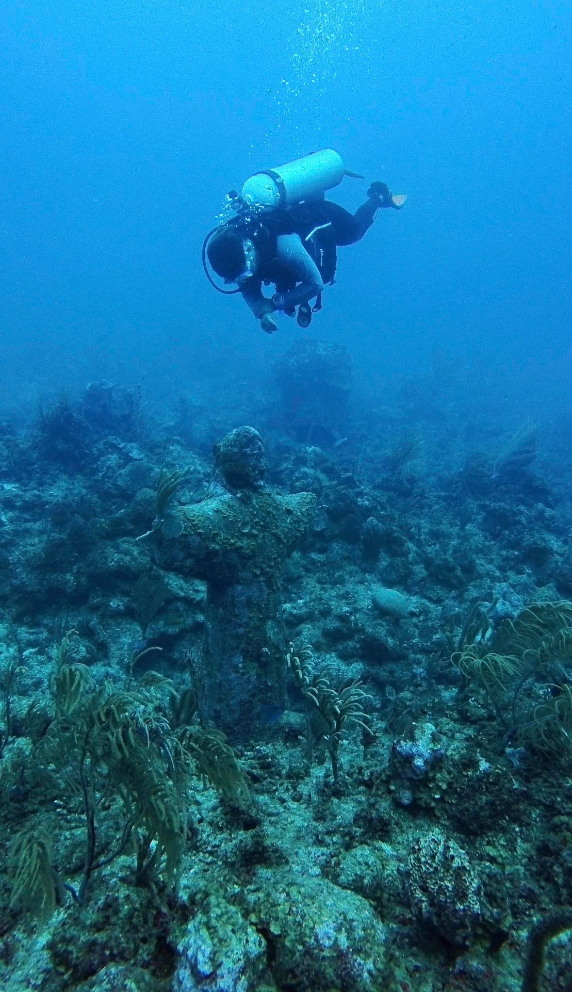 Emmanuel scuba diving