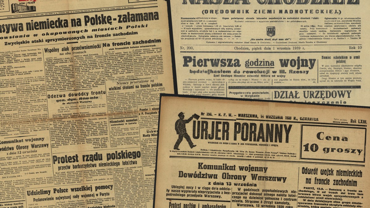 WEB WRZESIEŃ 1939 PRASA BIBLIOTEKA NARODOWA