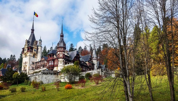 ZAMEK PELES W RUMUNII