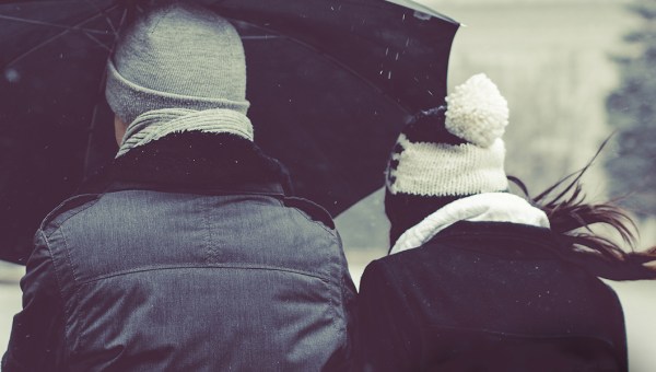 MAŁŻEŃSTWO W ŚNIEŻNY DZIEŃ