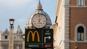 McDonald’s close to Vatican