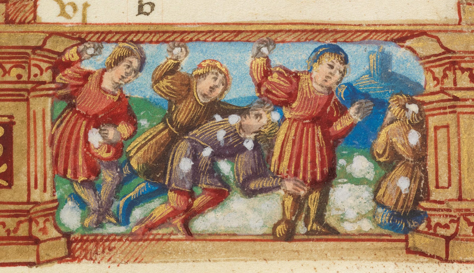 snowball_fight_from_book_of_hours_utopia_cod_103_detail_from_12r