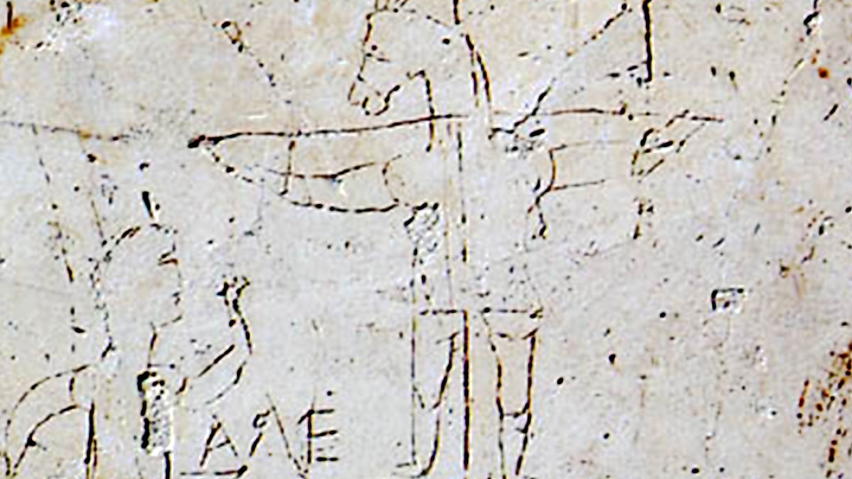 WEB CROSS ANCIENT DRAWING