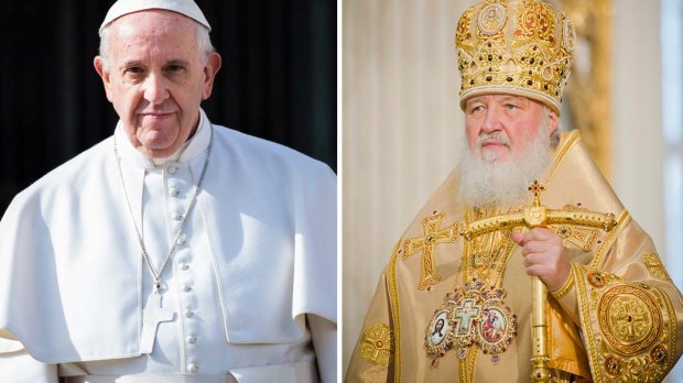 WEB POPE FRANCIS PATRIARCH KIRILL © Antoine Mekary ALETEIA – Saint-Petersburg Theological Academy