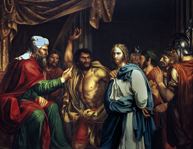 WEB3-001-SOTC-ART-JESUS-SANHEDRIN–Jose-Madrazo-via-Wikipedia-Public-Domain