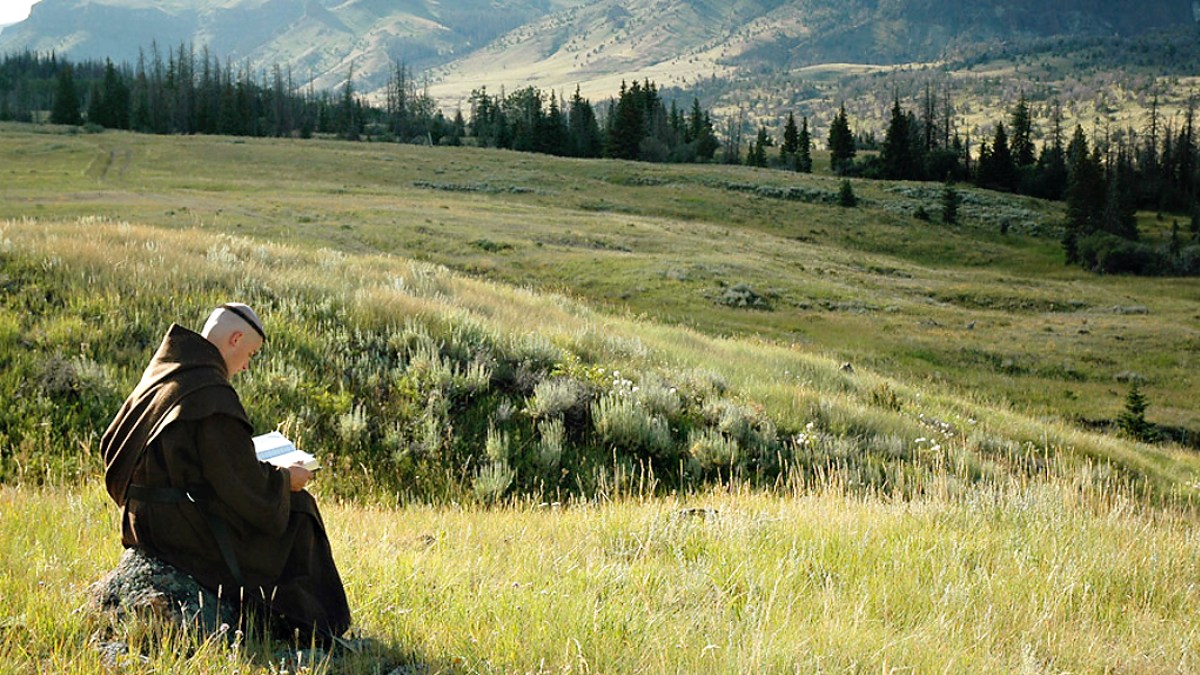 WEB3 MONK READING PRAYING MOUNTAINS Carmelite Monks Wikipedia