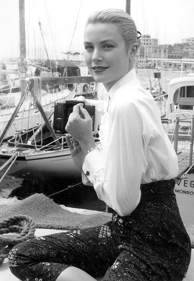 Grace Kelly na festiwalu w Cannes