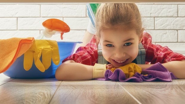 web3-girl-child-cleaning-room-shutterstock