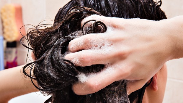WEB3 WASHING HAIR SHOWER SHAMPOO HAIRCARE Shutterstock