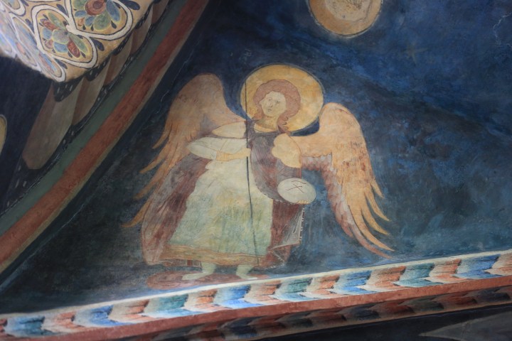 Wnętrze kaplicy Świętej Trójcy na Zamku Lubelskim