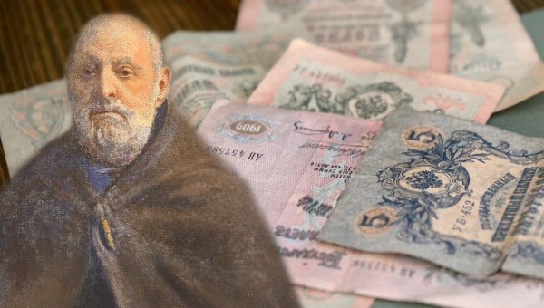 Brat Albert Chmielowski i pieniądze z epoki