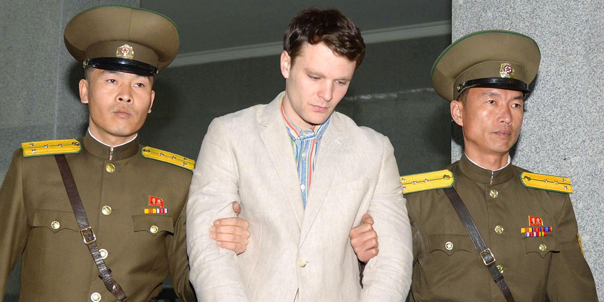 Student Otto Warmbier przetrzymywany w Korei Północnej