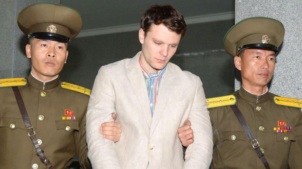 Student Otto Warmbier przetrzymywany w Korei Północnej