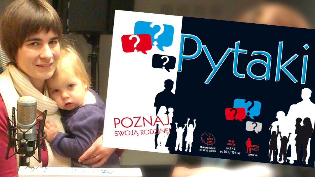 Autorka gry Pytaki z córką