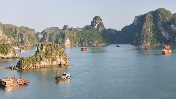 Zatoka Ha Long w Wietnamie
