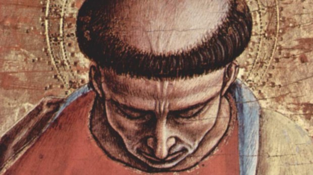 WEB3 MONK TONSURE HAIRCUT SAINTS HAIR MONASTIC LIFE Carlo Crivelli PD