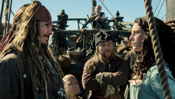 Scena z filmu "Piraci z Karaibów: Zemsta Salazara"