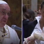 Franciszek: Mamy, śmiało! Nakarmcie swoje dzieci, tu w kościele! (VIDEO)