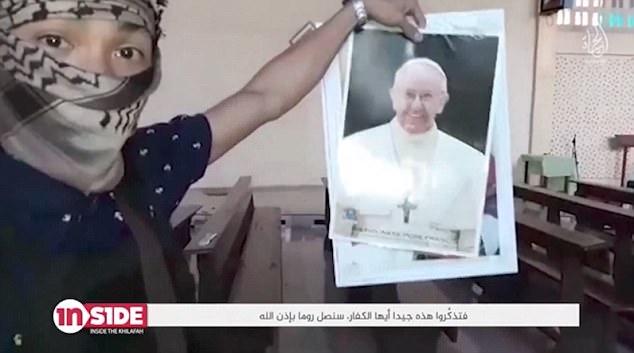 ISIS video threatens Pope Francis