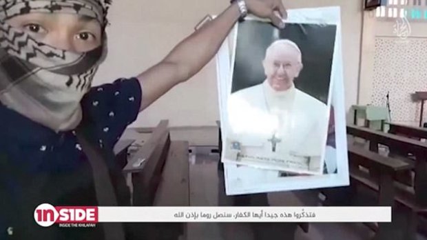 ISIS video threatens Pope Francis