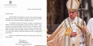 Błogosławieństwo Franciszka dla homoseksualnej pary. Jak było naprawdę?