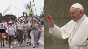 Franciszek: Niech Matka i Królowa Polski przyjmie trud i modlitwy pielgrzymów