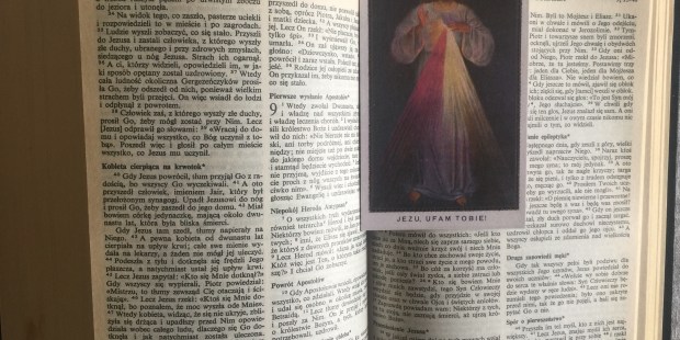 PIERWSZY OBRAZEK Z JEZUSEM MIŁOSIERNYM