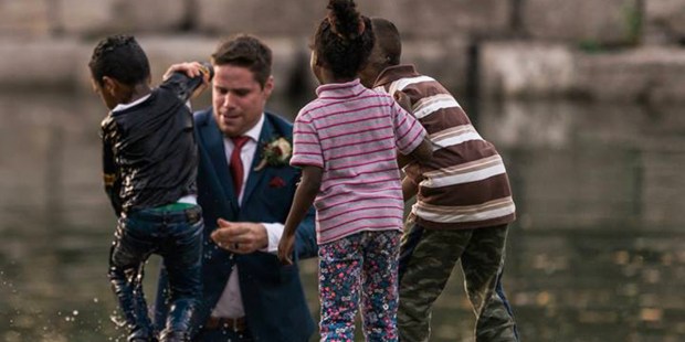 Clayton Groom Saves Child