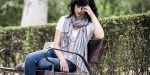 Woman Sitting Alone