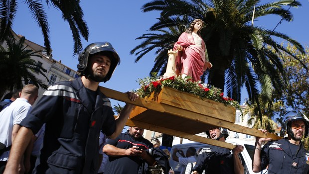 FIREFIGHTERS,VIRGIN MARY