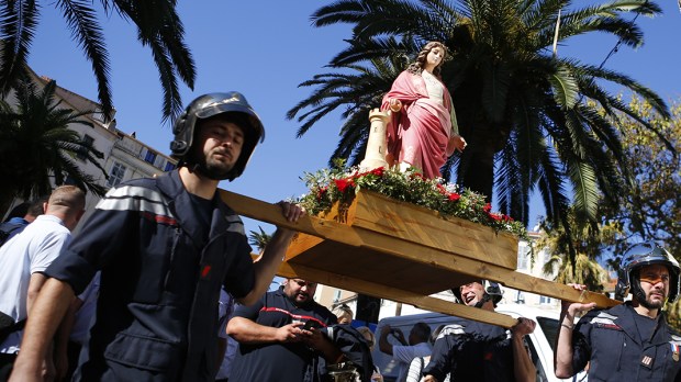 FIREFIGHTERS,VIRGIN MARY