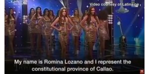 Moje wymiary to&#8230; 2202 zabójstw kobiet. Nietypowy protest kandydatek na Miss Peru