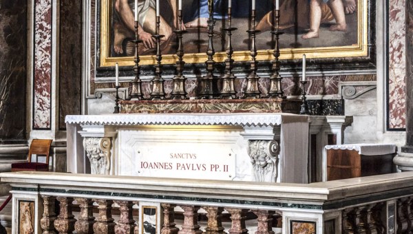 TOMB OF POPE JOHN PAUL II