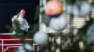 PAPIEŻ FRANCISZEK I POLSKA CHOINKA