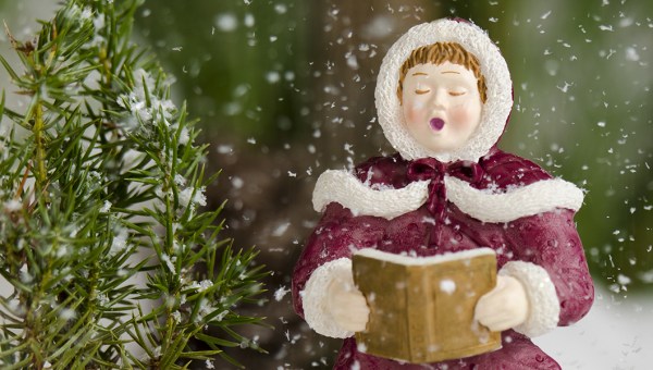 FIGURKA ŚPIEWAJĄCA KOLĘDY