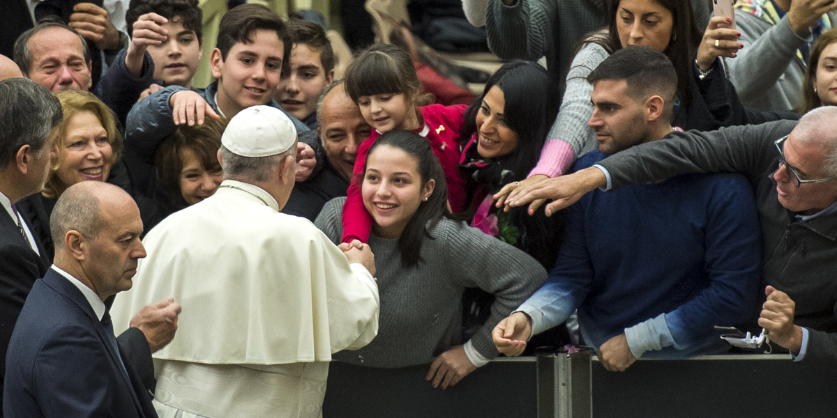 Audience Pope Francis