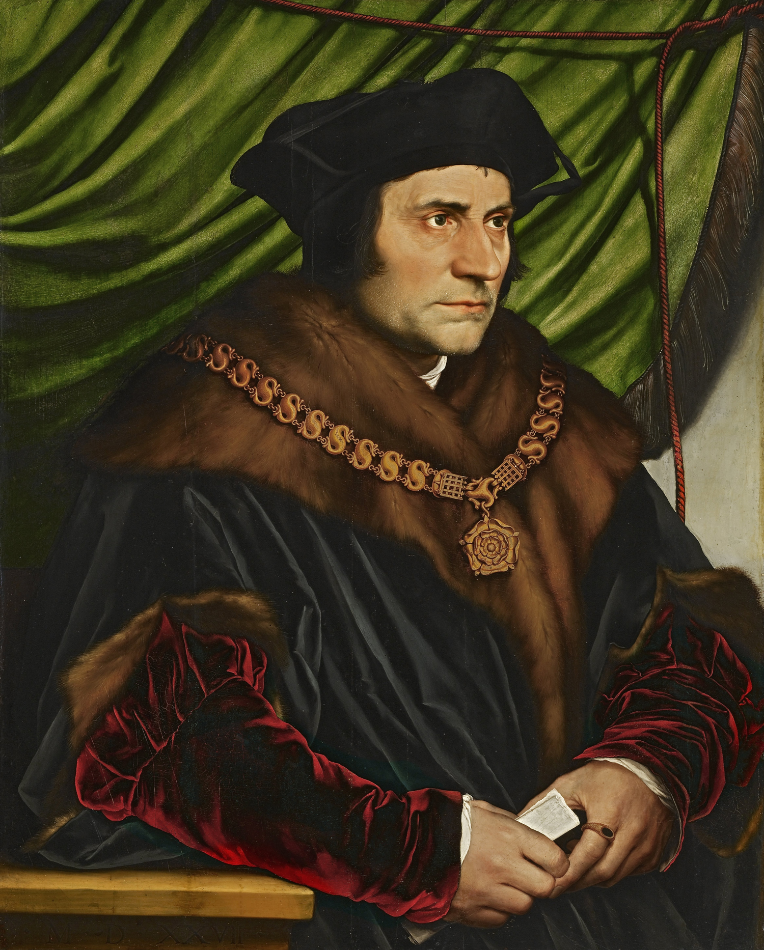 Portret Tomasza Morusa, Hans Holbein młodszy