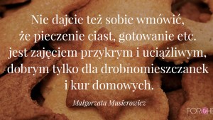 Cytat z Małgorzaty Musierowicz