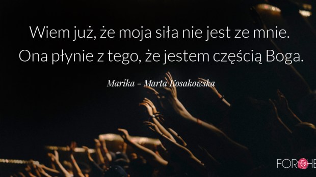 Cytat na adwent, Marika - Marta Kosakowska