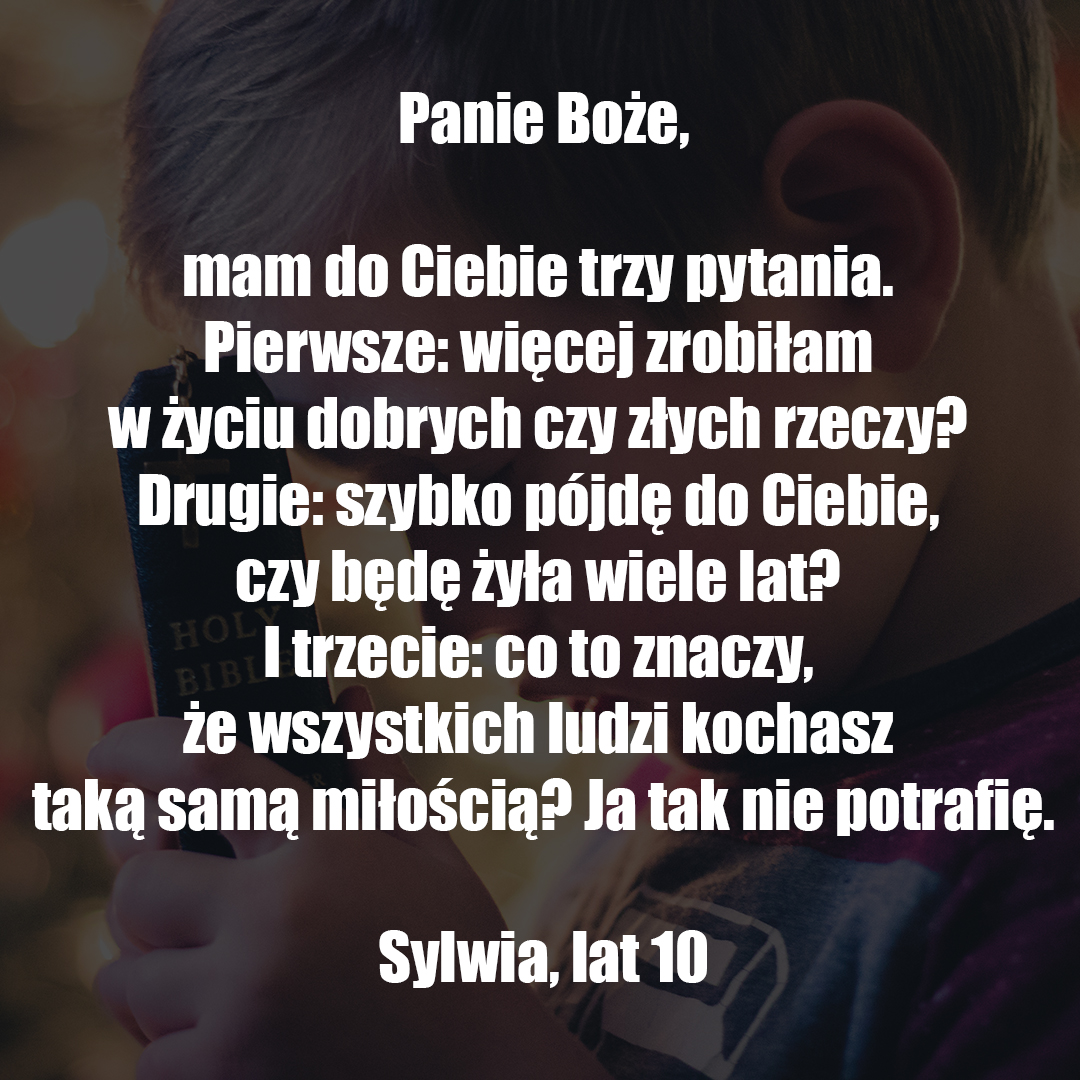MODLITWA DZIECI