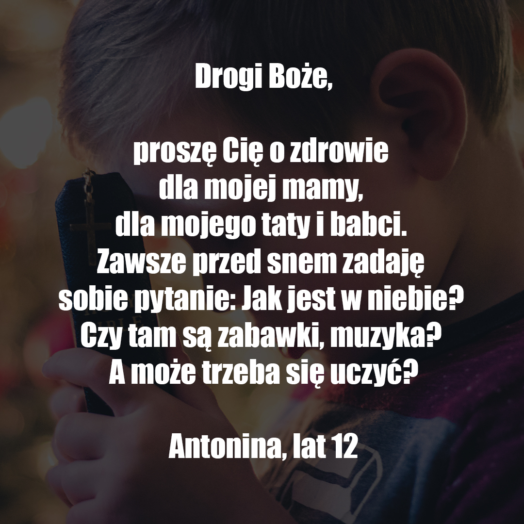 MODLITWA DZIECI