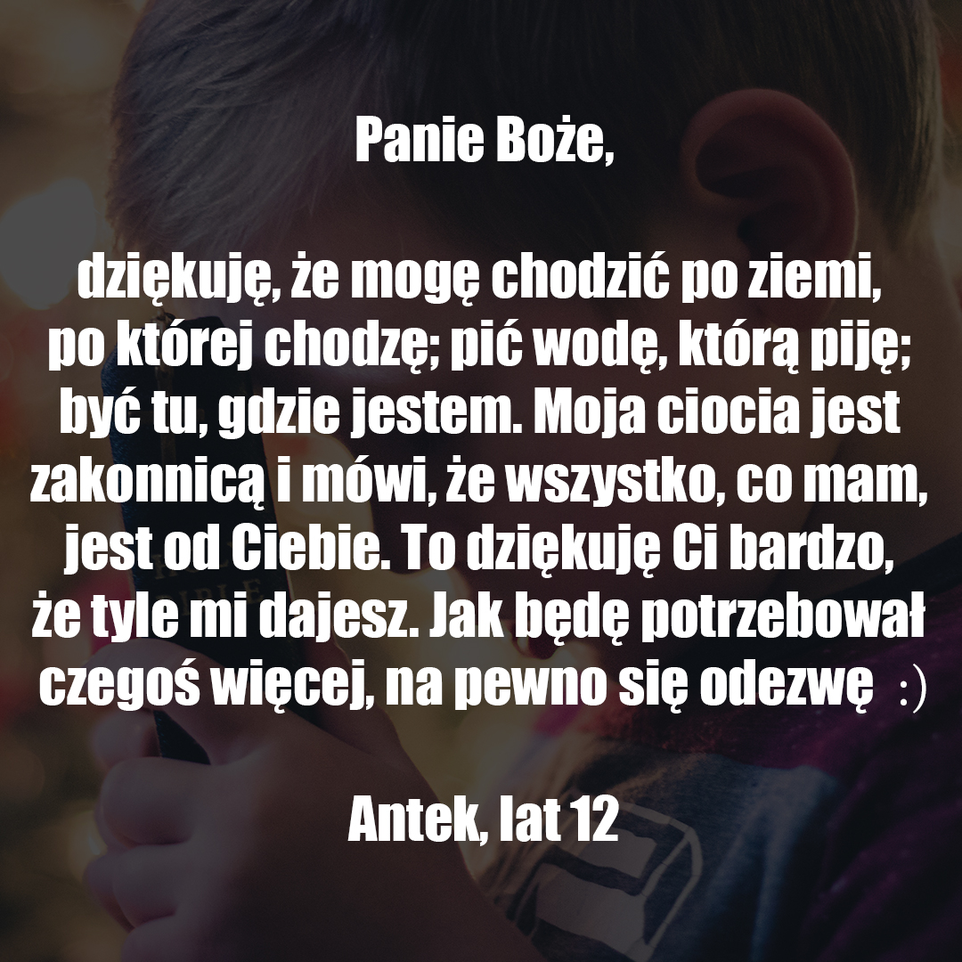 MODLITWA DZIECI