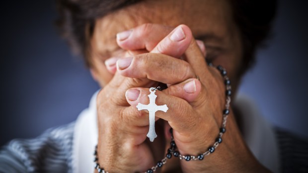 Praying with a rosary