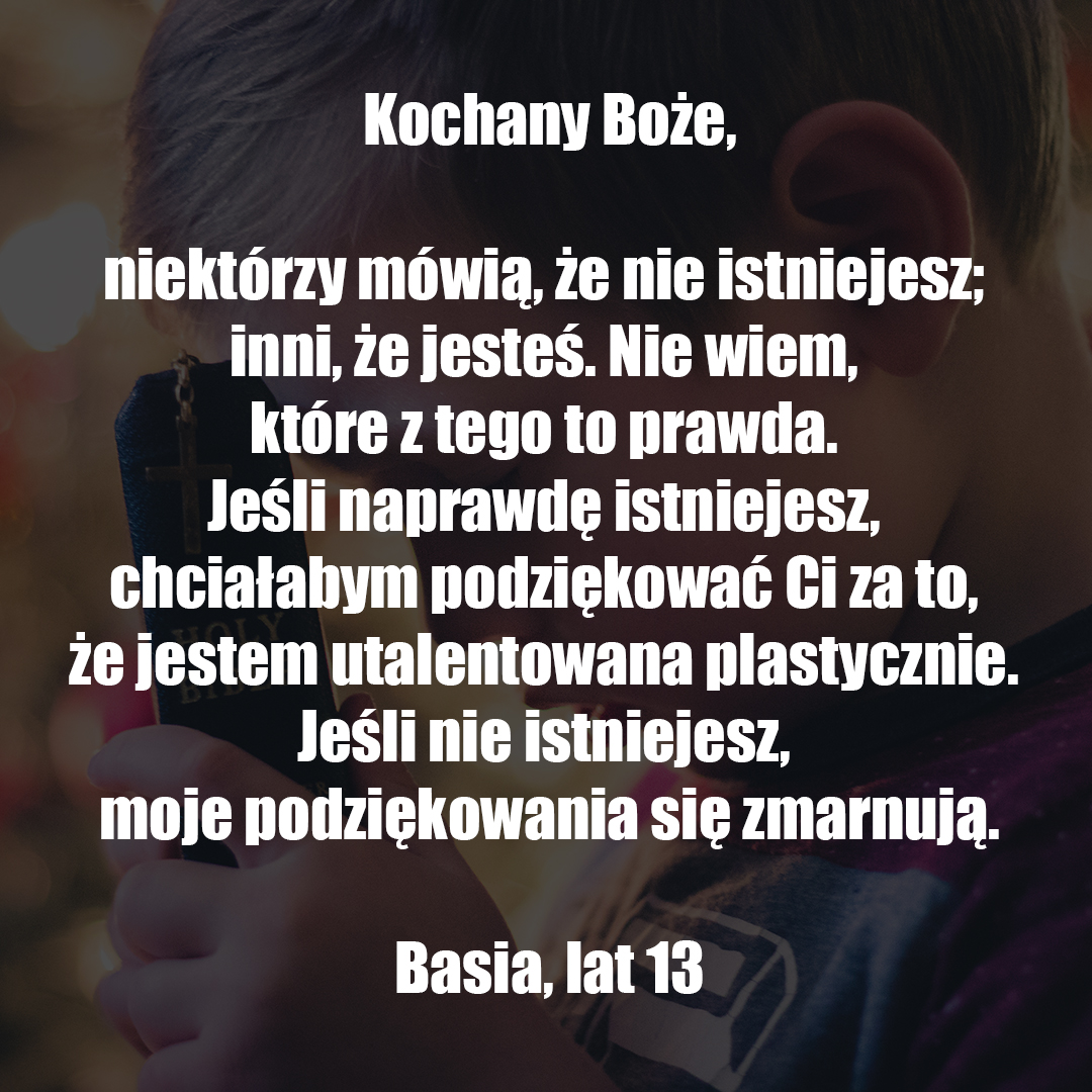 MODLITWA DZIECI