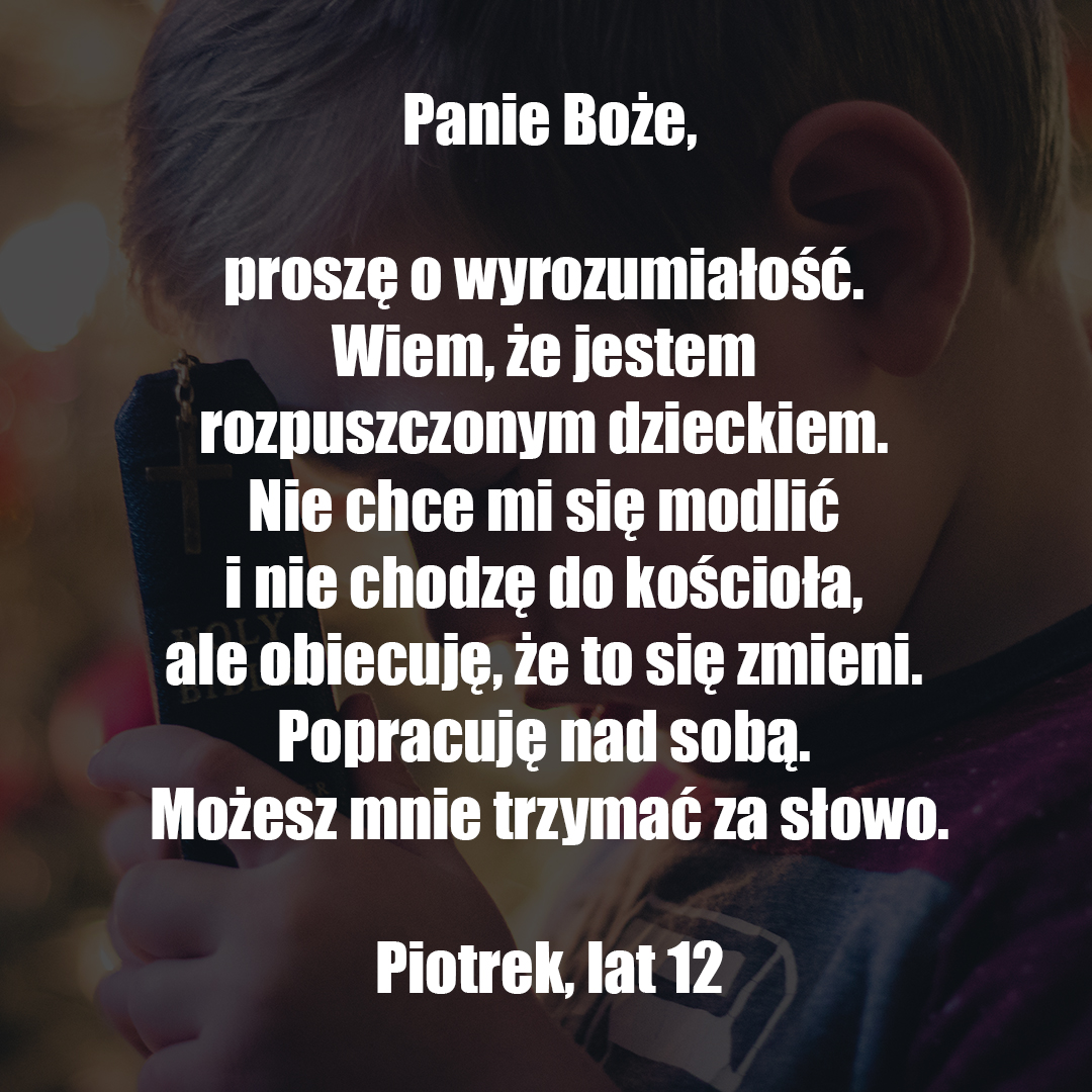 MODLITWA DZIECI