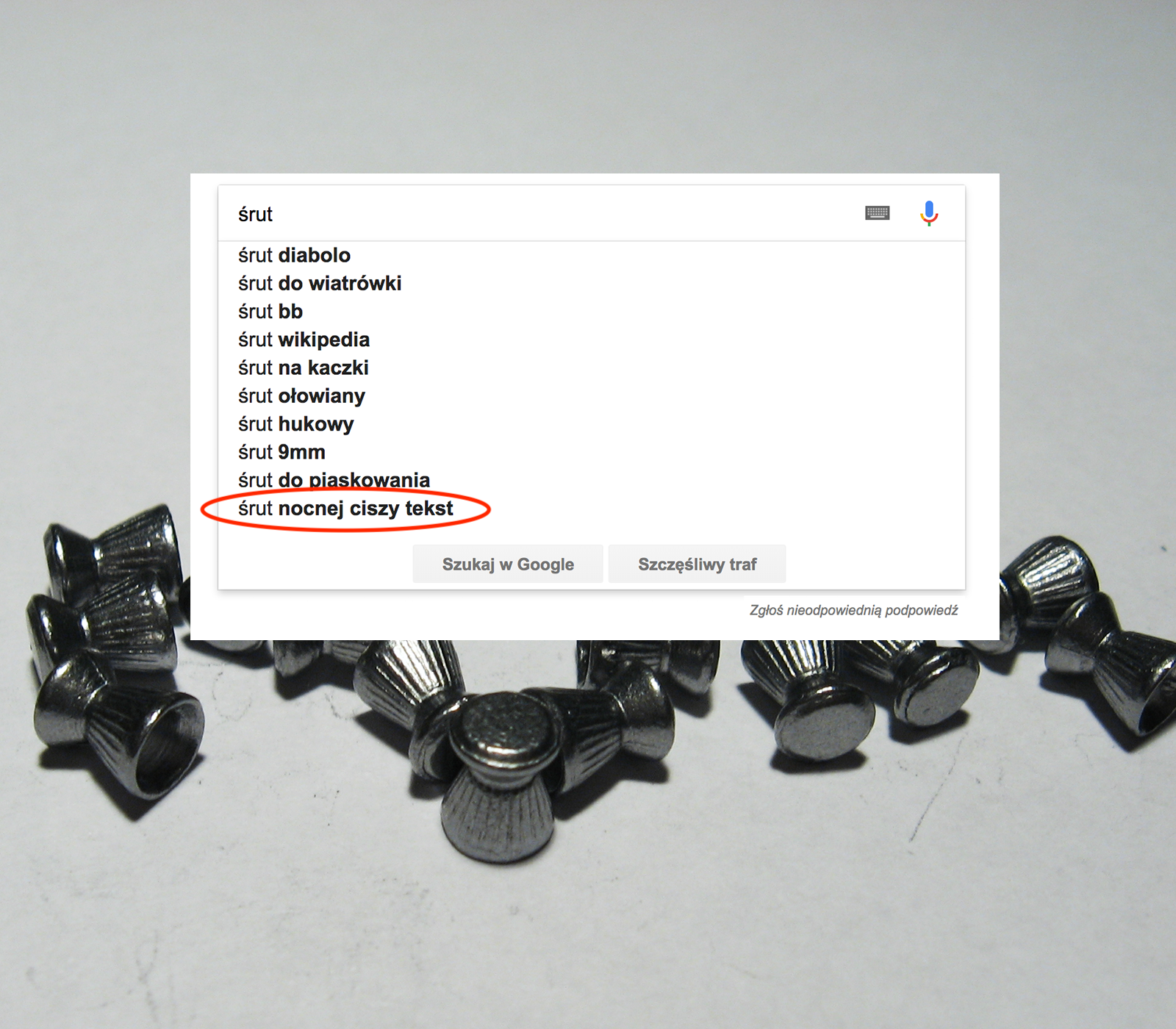 [GALERIA] Śrut nocnej ciszy. Przejęzyczeń w kolędach ciąg dalszy