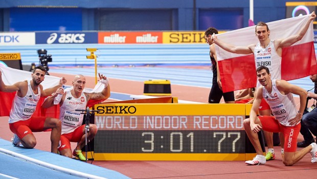 SZTAFETA 4 x 400 METRÓW, POLSKA