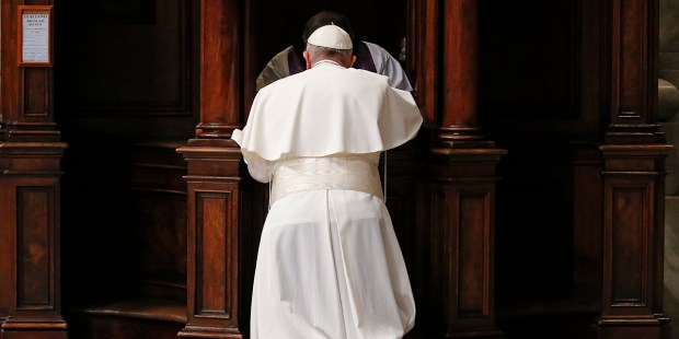 POPE FRANCIS,CONFESSION
